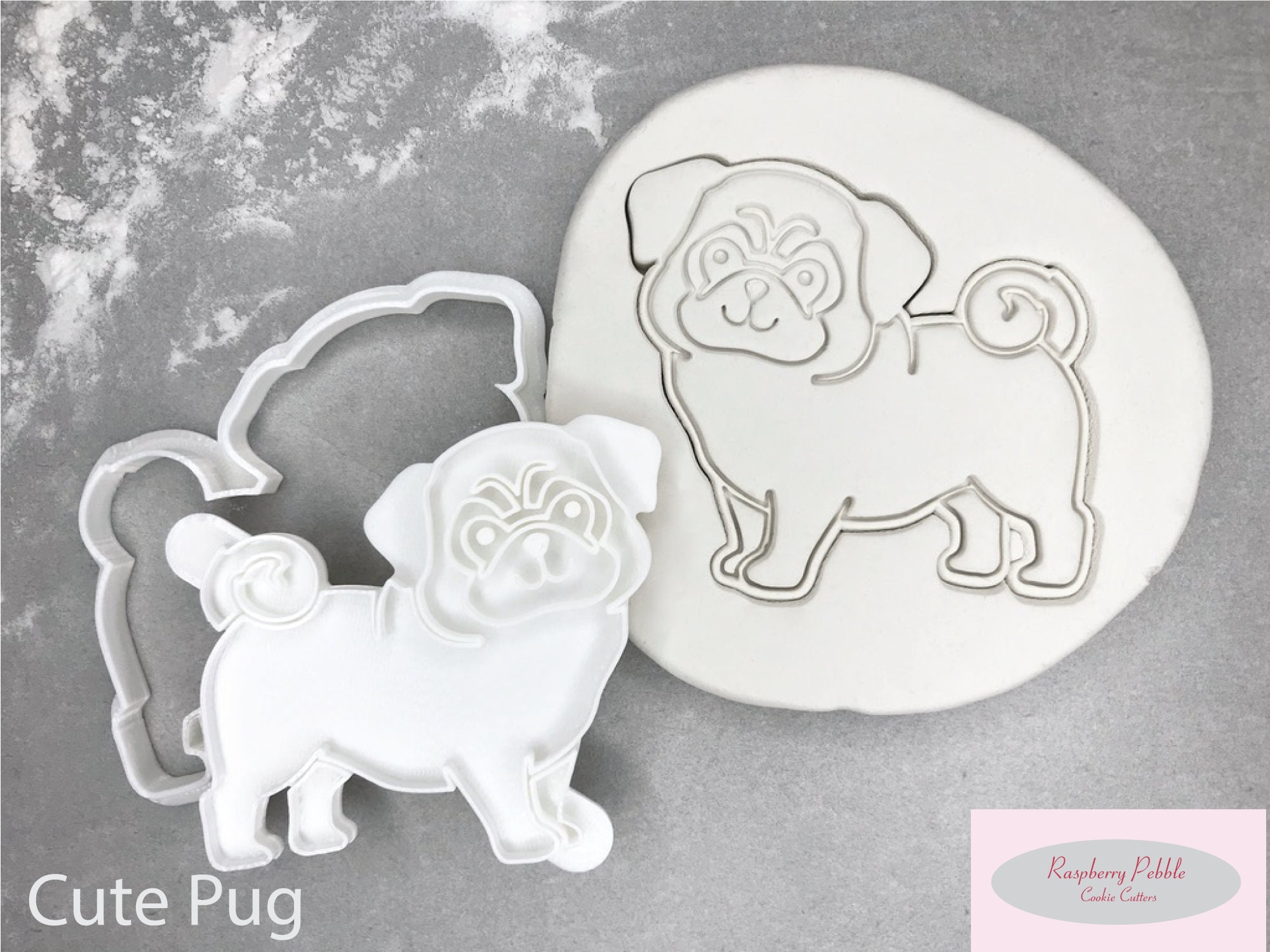 pug cookie cutter