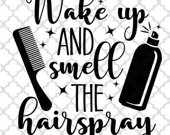 Hairspray Svg Etsy
