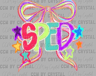 Sped Back to School Colorful Ready to Press Transfer Direct to Film DTF Transfers Sublimation Transfer