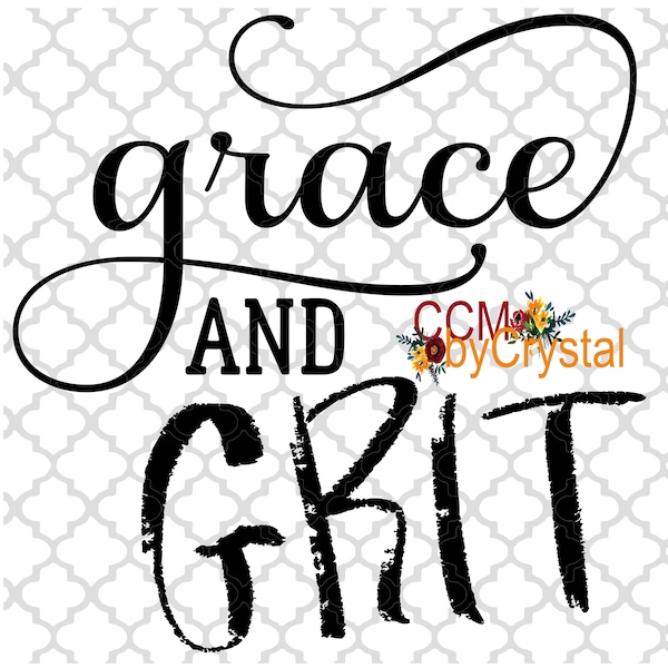 Grace und GRIT SVG PNG