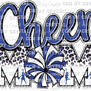 Cheer Mom Transfer Direct to Film DTF Transfers Sublimation Transfer