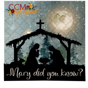 Mary Did You Know? PNG