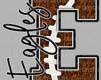 Personalized Pick your Letter and Mascot Football Chenille Ready to Press Transfer Direct to Film DTF Transfers Sublimation Transfer