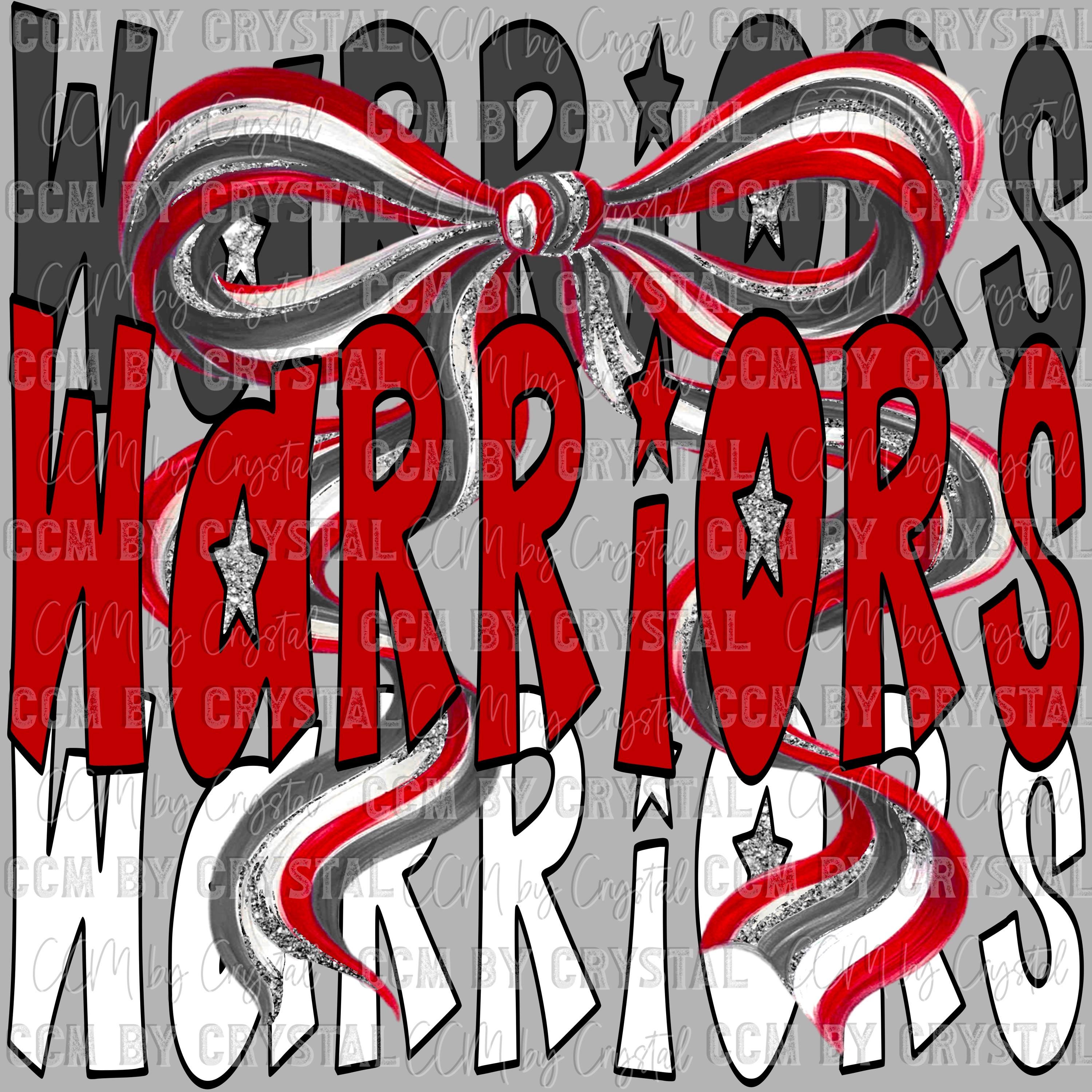 Warriors Bow Ready to Press Transfer Direct to Film DTF Transfers Sublimation Transfer