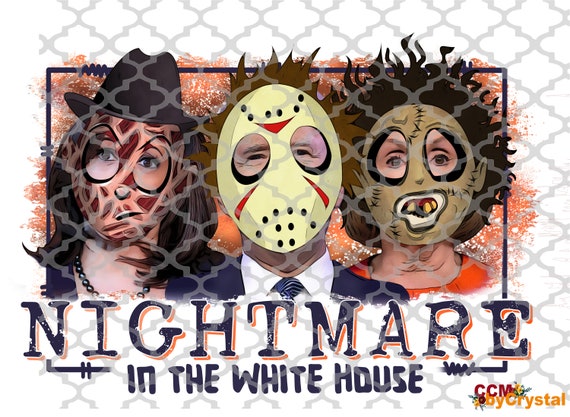 Nightmare in the White House Ready to Press DTF direct to Film