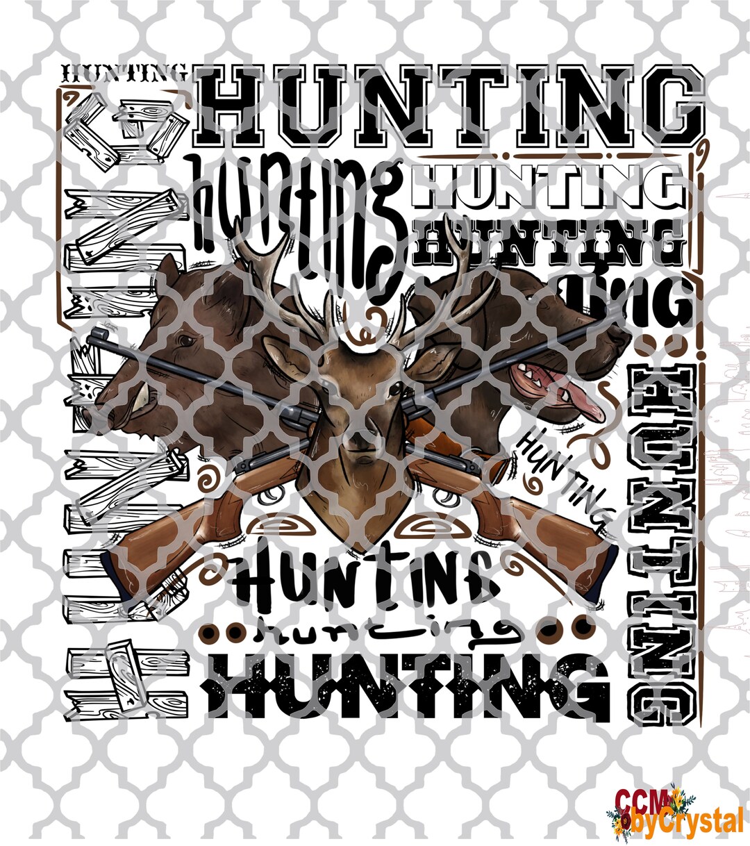 Hunting Transfer Direct to Film Transfer DTF Transfer Sublimation