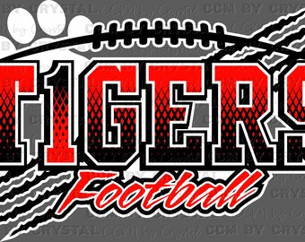 Tigers Football Ready to Press Transfer Ready to Press Transfer Direct to Film DTF Transfers