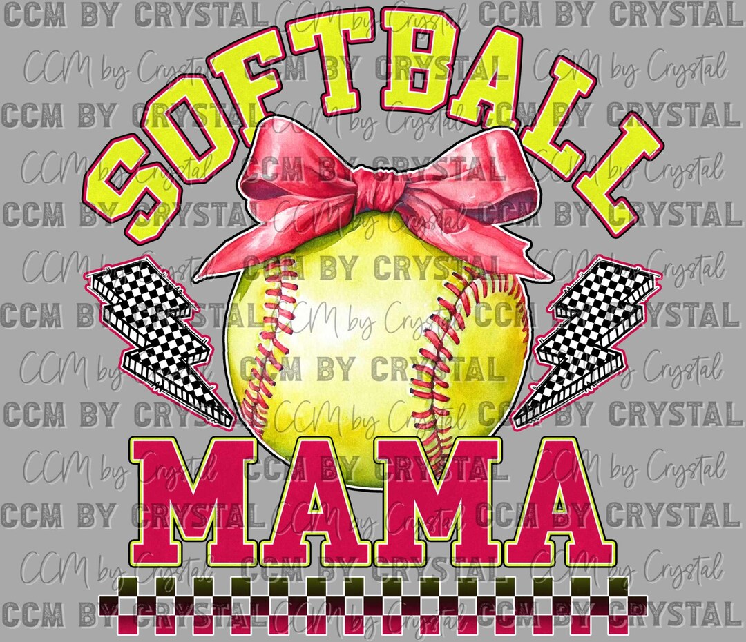 Softball Mama Ready to Press Transfer Direct to Film DTF Transfers ...