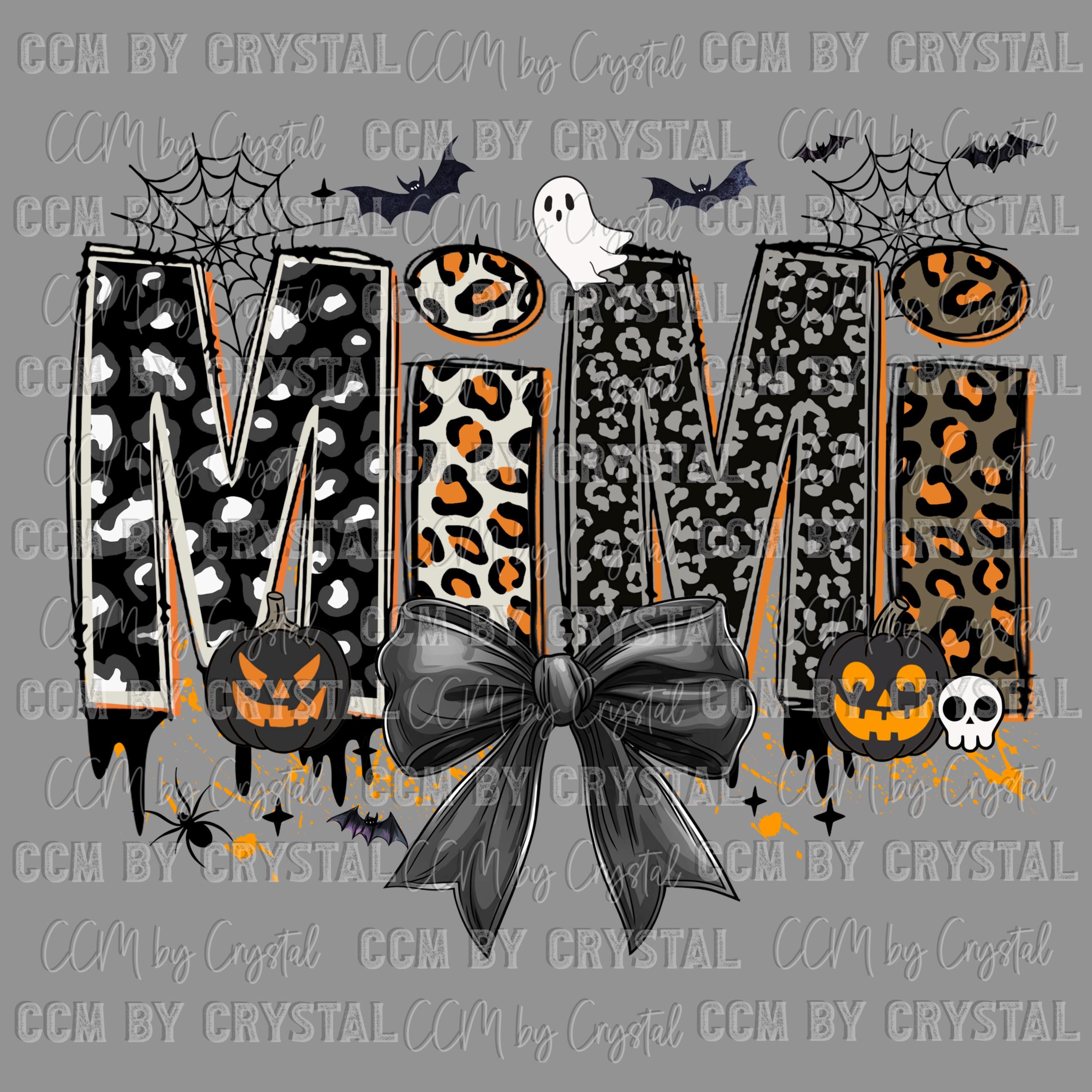 Mimi Halloween Ready to Press Transfers DTF Transfers Sublimation Transfers