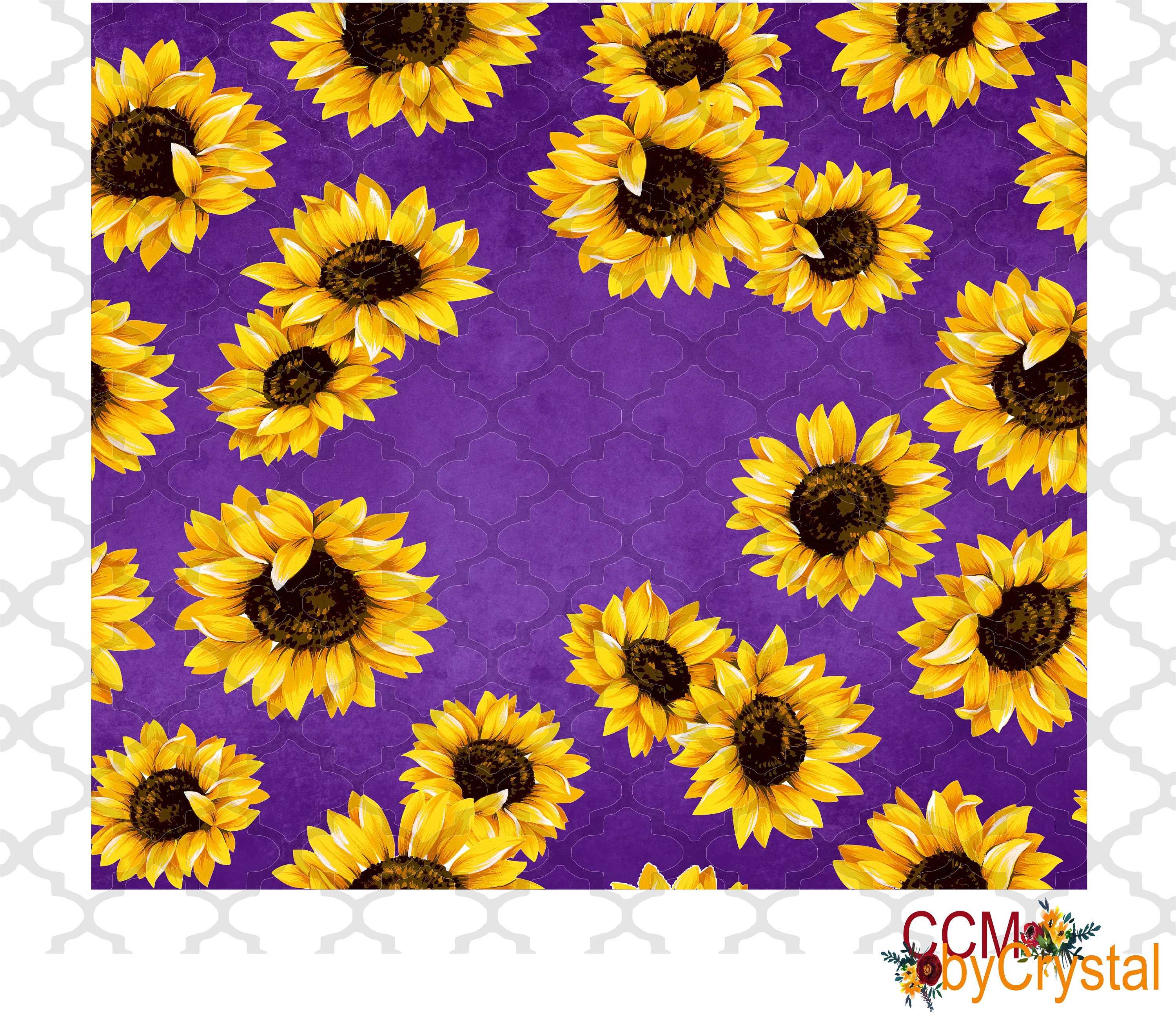 Purple Sunflower Wallpaper