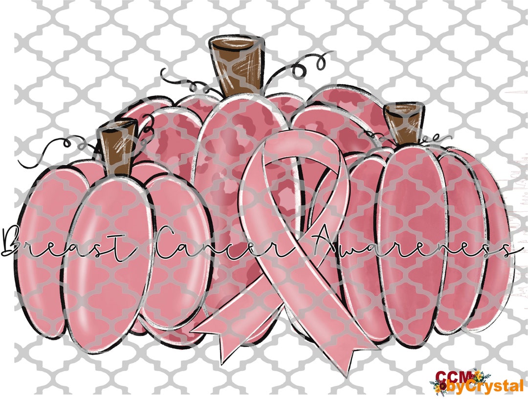 Breast Cancer Awareness Pink Pumpkins Fall Transfer DTF Etsy breast-cancer-awareness-pink-pumpkins-fall-transfer-dtf-etsy
