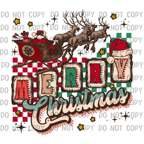 Christmas Transfer - Etsy