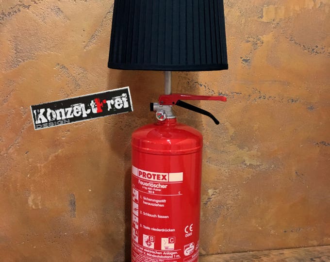 Floor Lamp Table Fire Extinguisher, Fire Extinguisher Floor Lamp