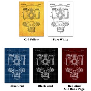 Photographic Camera 1962 Patent Art Print, Photographic Camera 1962 Patent, Photographic camera with coupled exposure meter,Man Cave,IAP0097 image 5