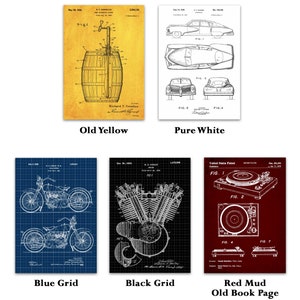 Steam Locomotive Patent Print, Locomotive 1924 Blueprint, Vintage Railway Poster, Train Enthusiast Wall Art, Man Cave Decor, Rail Transport image 5