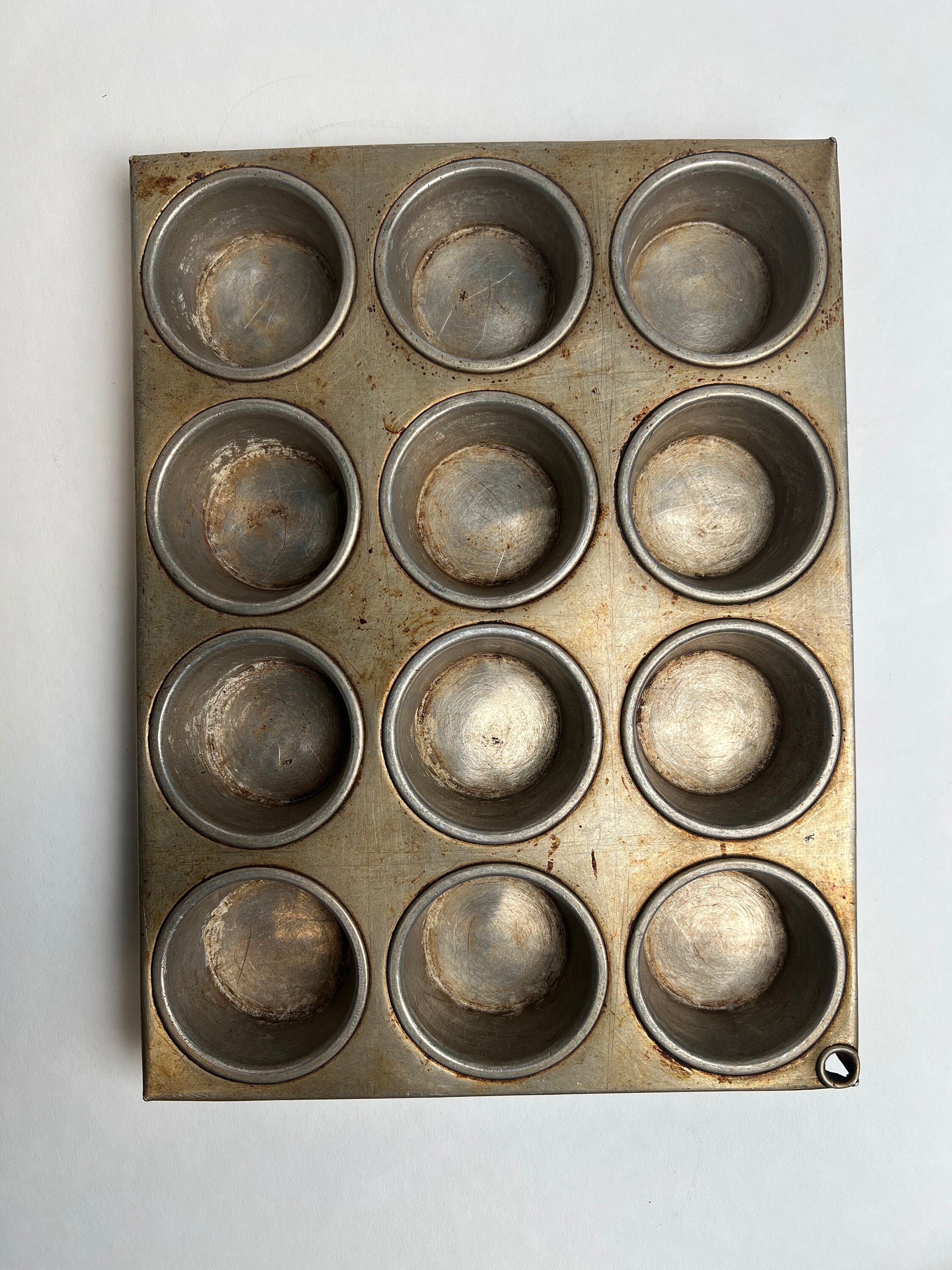 Vintage Pair Mini Muffin Tins Kitchen Pride by Mirro, Aluminum Mini Muffin  Tins 