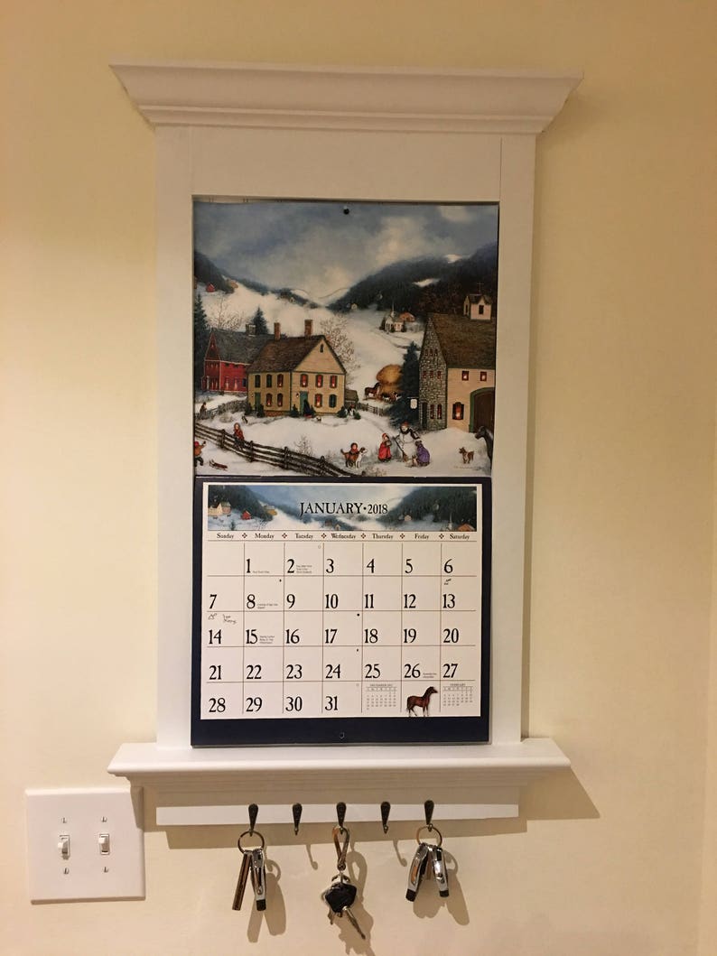 Custom Built Lang Calendar Holder Frame Etsy