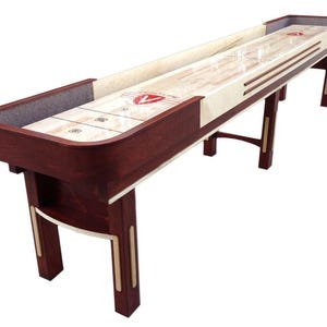 9 Foot Grand Deluxe Sport Shuffleboard Table | Man Cave Decor | 9 Foot Shuffleboard | Game Room Decor