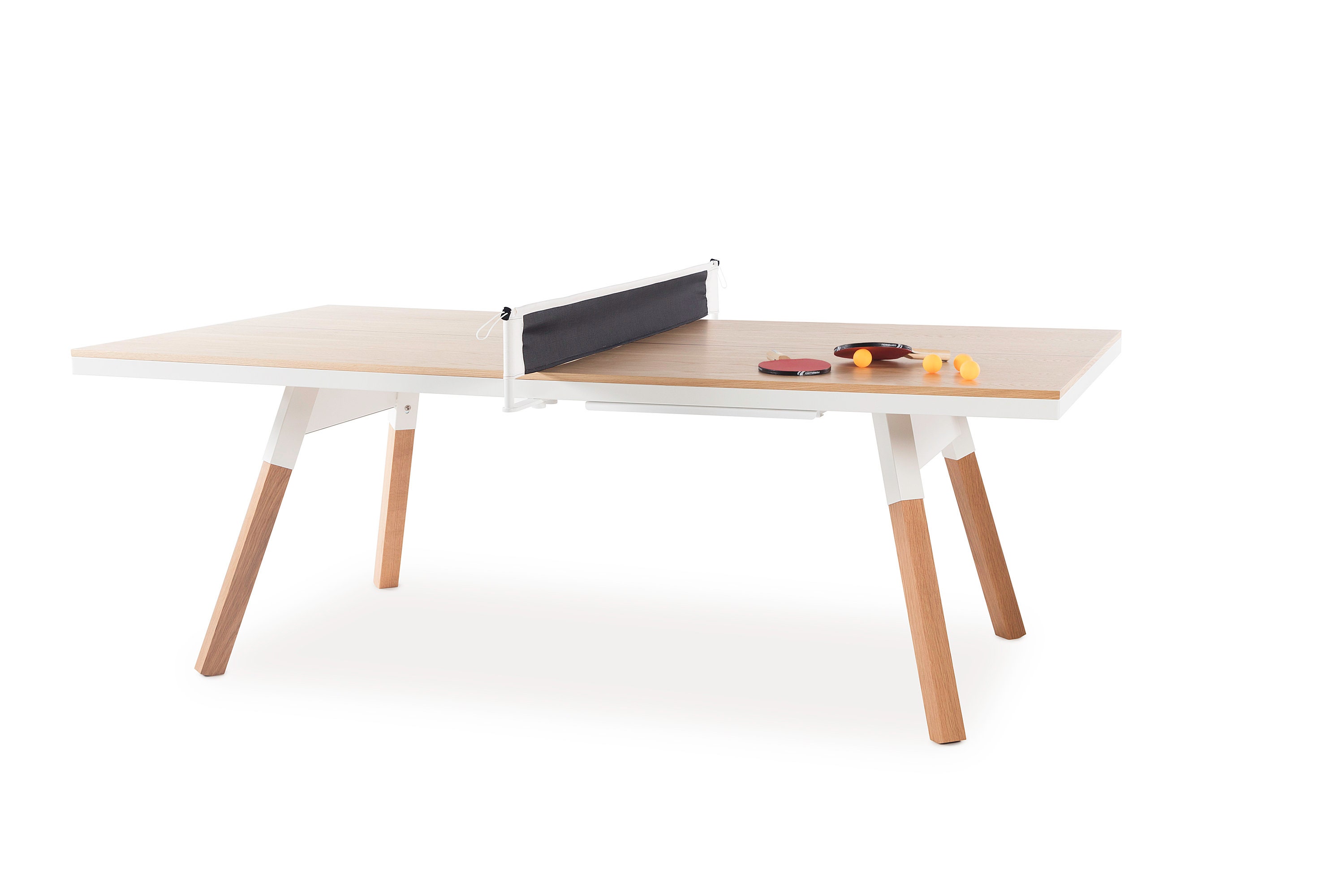 Table Tennis Ping Pong Game Room Oak Dining Office