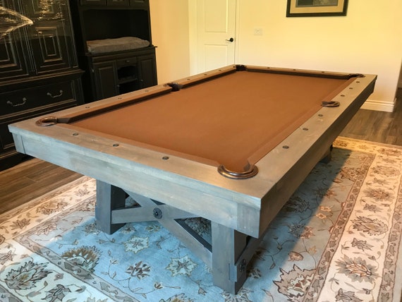 Billiards Pool Table Pool Game Man Cave Mancave Decor Etsy
