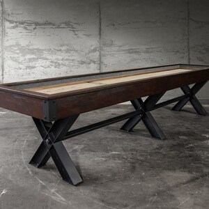 Portland 12&#39; Shuffleboard | Free Shipping