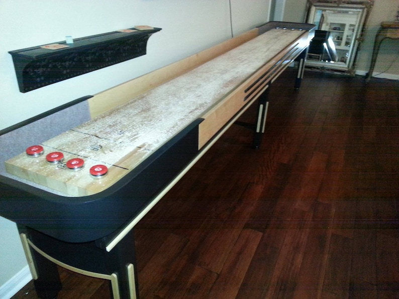 Gift for Men Shuffleboard Tableentryway Table Bar Etsy