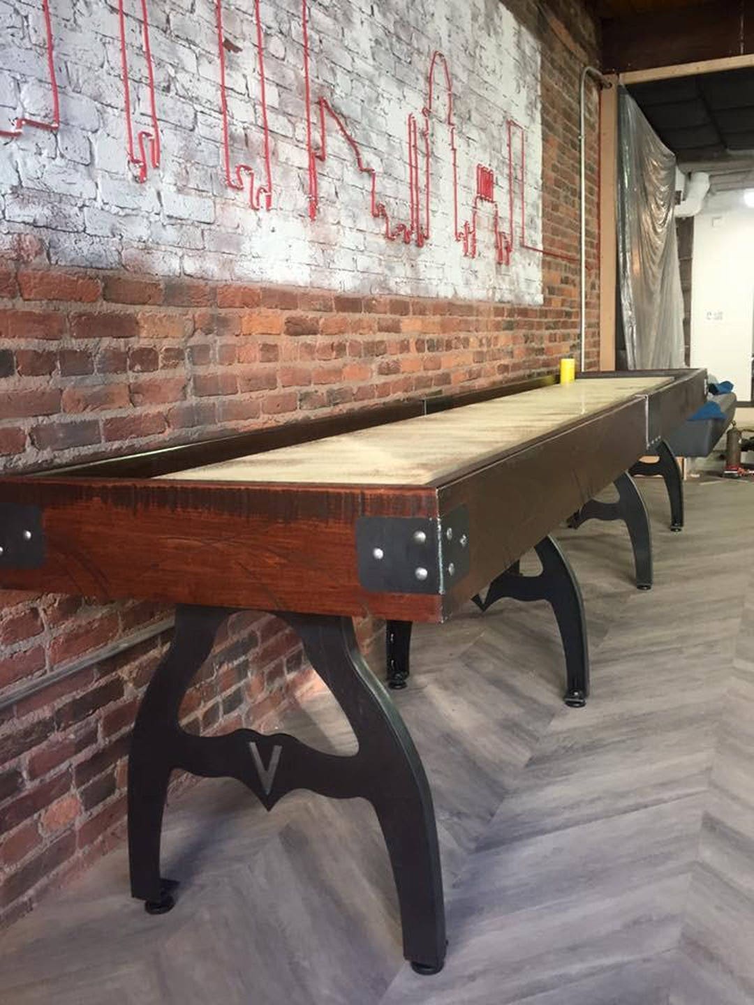 Williamsburg Custom Shuffleboard Tablehandcrafted in the USA Etsy