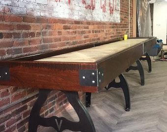 Williamsburg Custom Shuffleboard Table-Handcrafted in the USA