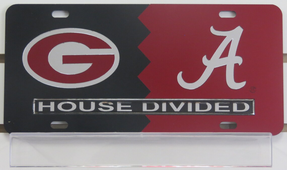 Customize your Collegiate House Divided License Plate Our Etsy