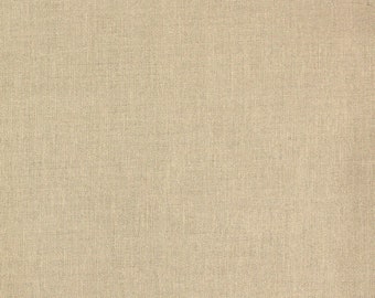 100% Cotton Sand  Natural colour  for quilting, face masks and clothing - SHIPS SAME DAY