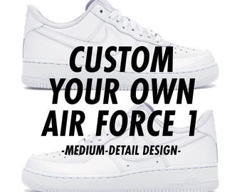 Nike Air Force 1 Personalizza le tue sneakers – Dettagli medi