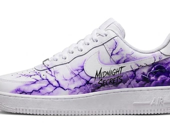 David - Custom Nike Air Force 1 Midnight Secrets