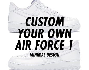 Nike Air Force 1 Personalizza le tue sneaker – Design minimale
