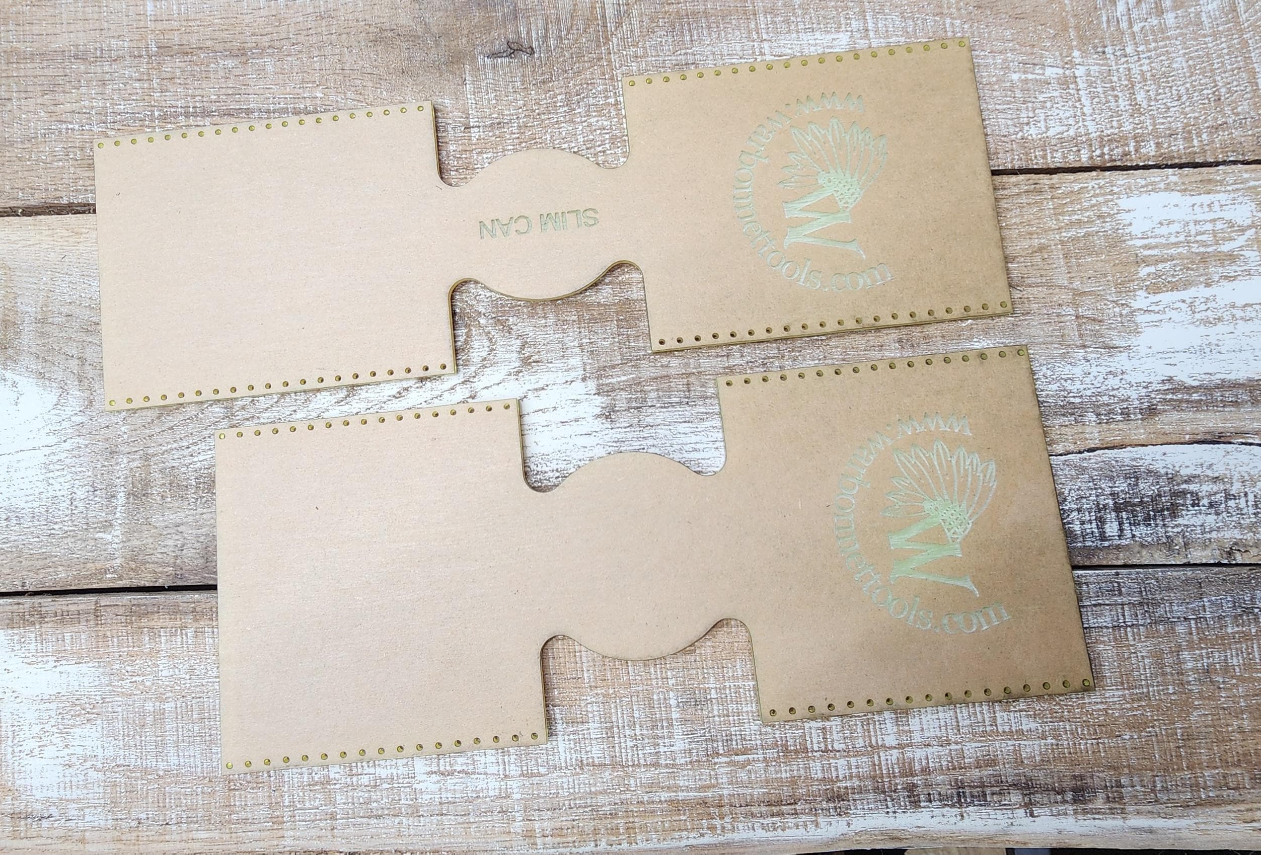 FREE SHIP Koozie Can Slim and Regular Acrylic Template Set