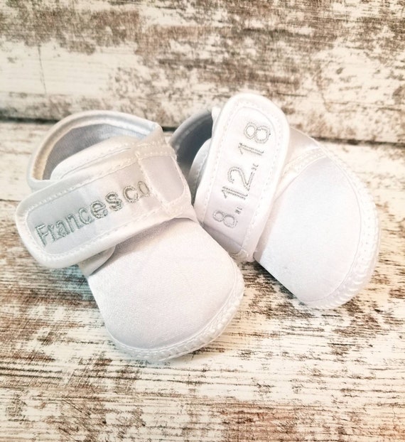 infant christening shoes