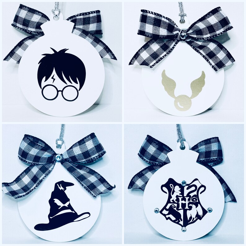 Christmas Harry Potter Ornament. Perfect Personalized Gift for Etsy
