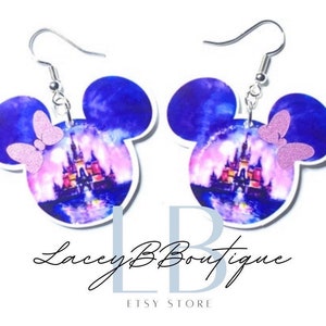 Magical Castle Mouse Earrings