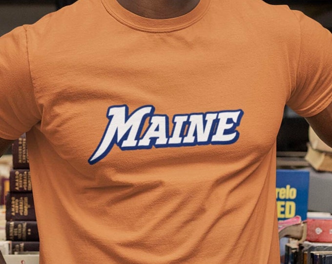 Orange Moxie Soda T-Shirt – Maine Graphic Tee