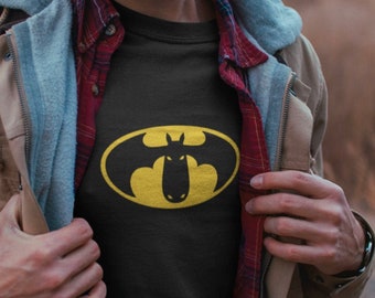 Batmoose T-Shirt • Funny Moose Superhero Tee • Mooseman Shirt • Maine Vacation Gift