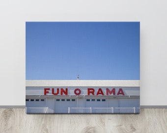 York Beach Maine Photography Print – Fun-O-Rama Arcade Photo