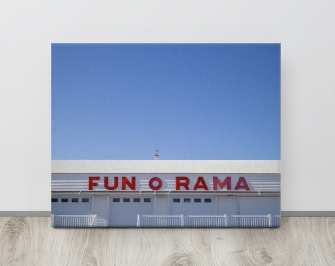 York Beach Maine Photography Print – Fun-O-Rama Arcade Photo