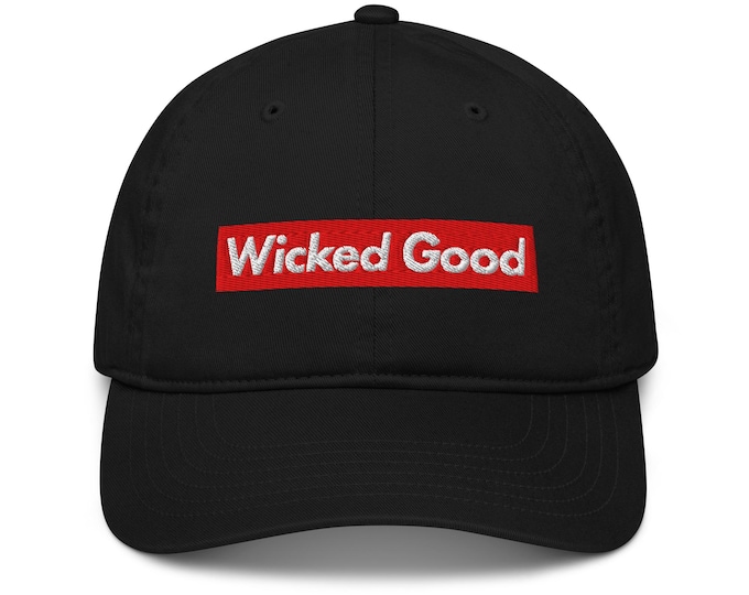 Wicked Good Dad Hat – Organic Cotton Baseball Cap