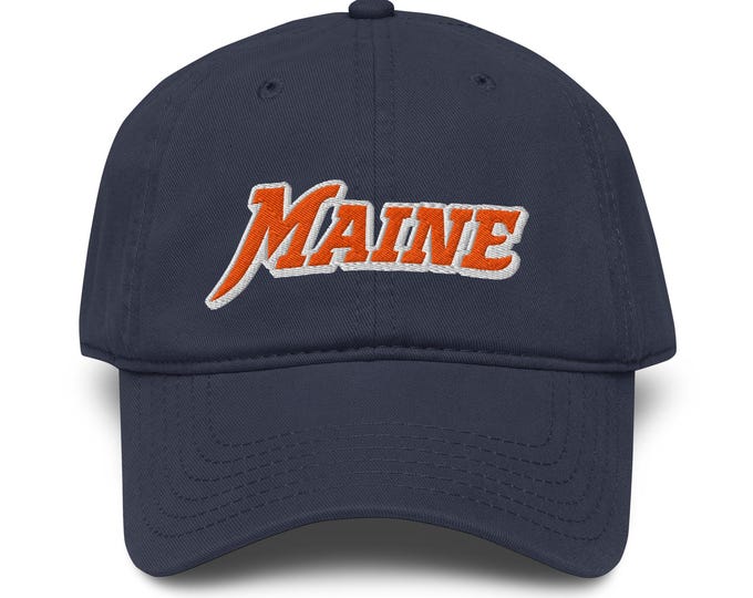 Maine has Moxie Dad Hat • Mainer Gift • Maine Moxie Soda Baseball Cap