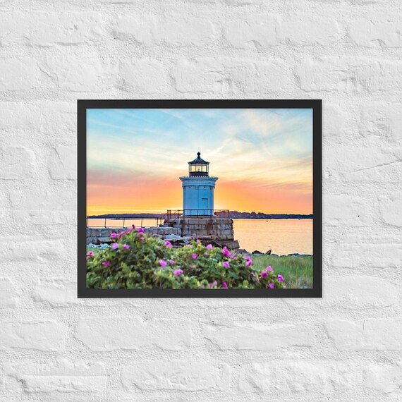 Bug Light Sunrise Photography Print – South Portland, Maine Art