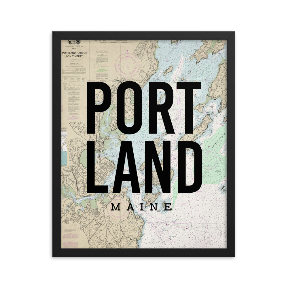 Chart Portland Maine