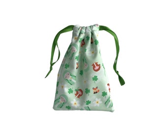 Sac à cordon extensible St. Brigid of Ireland, pochette, sac cadeau réutilisable, pochette à cordon