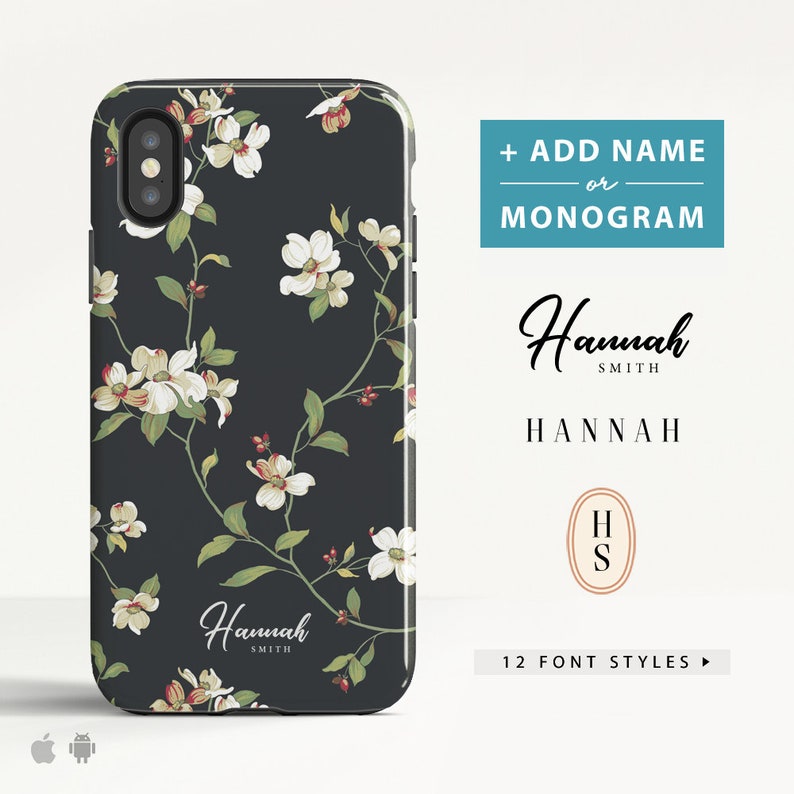 iphone xs max case initials iphone xs max case initials