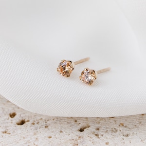 Strontium titanate shop stud earrings
