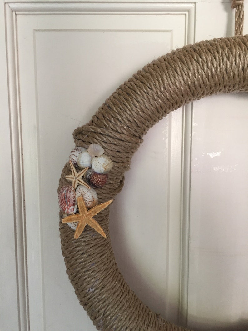 Nautical Rope Wreath Etsy