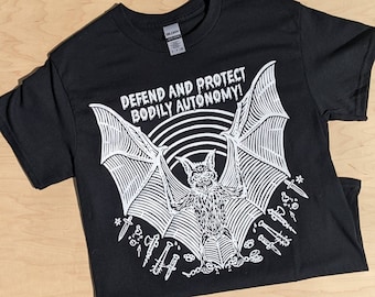 Bodily Autonomy Bat Donation Tee